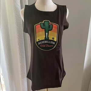 Women's Baseballism Old Town Scottsdale Sleeveless Top NWT Small